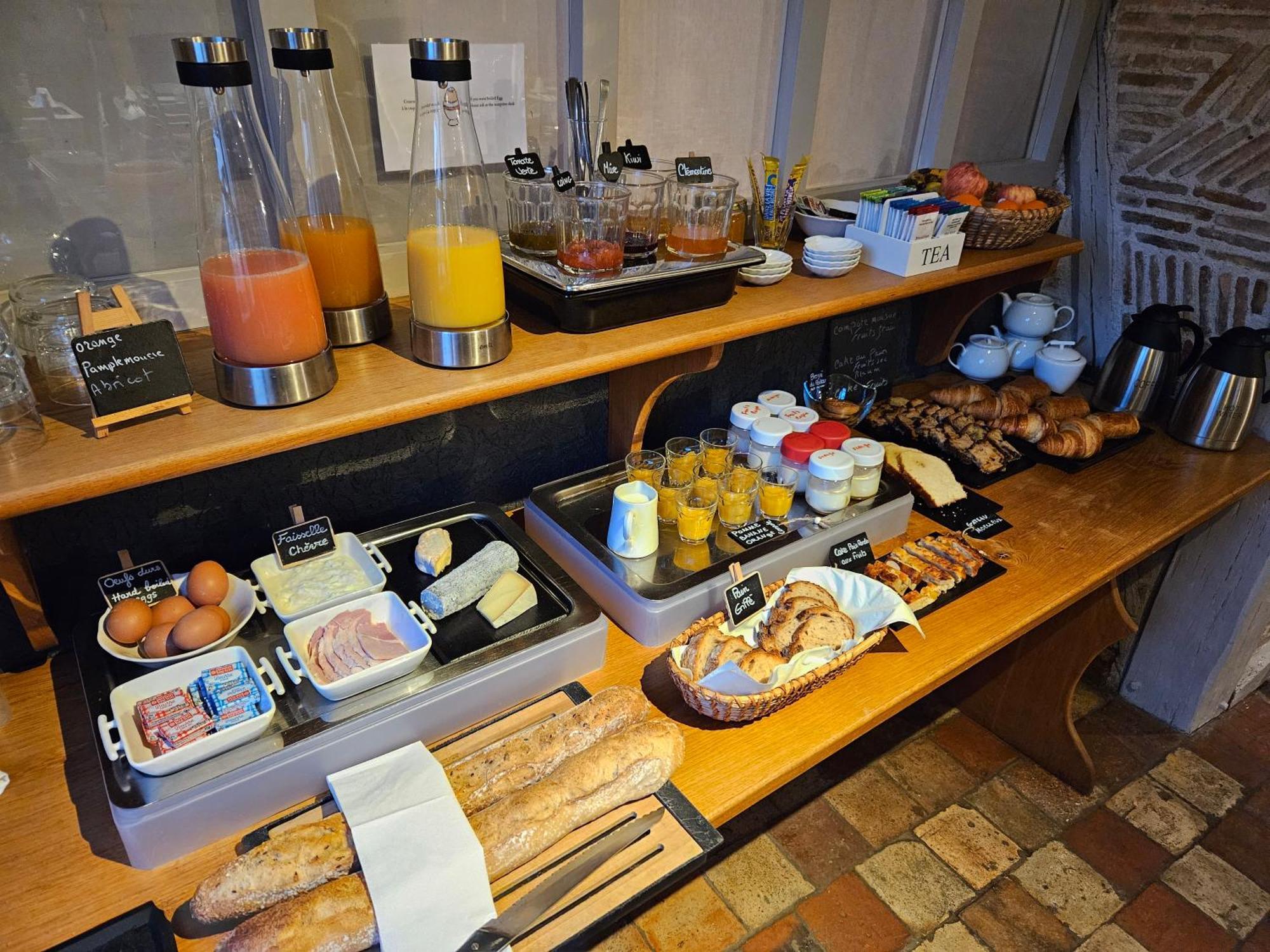 Logis Hotel Restaurant Relais De La Mothe Yzeures-sur-Creuse Eksteriør bilde