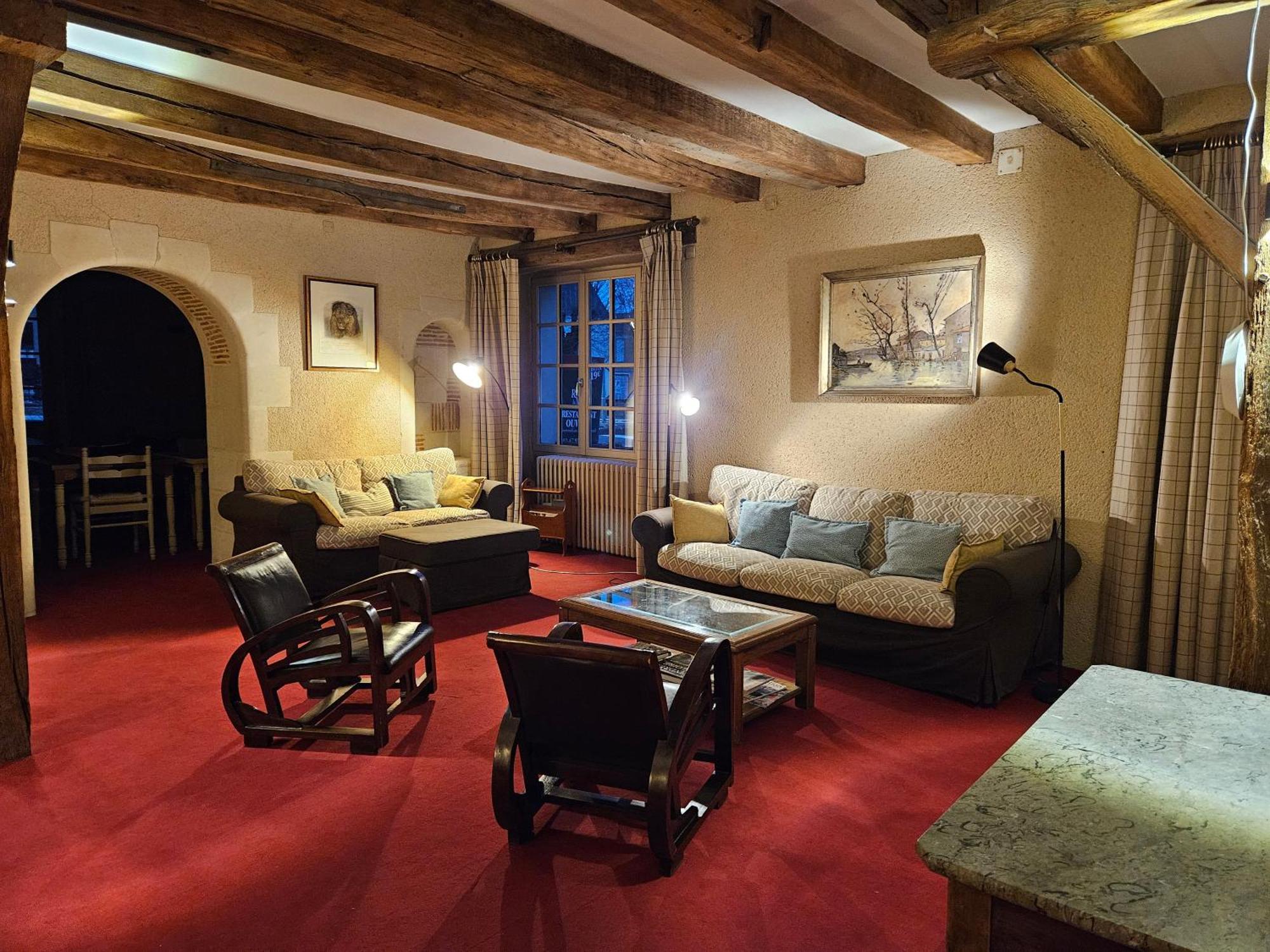 Logis Hotel Restaurant Relais De La Mothe Yzeures-sur-Creuse Eksteriør bilde